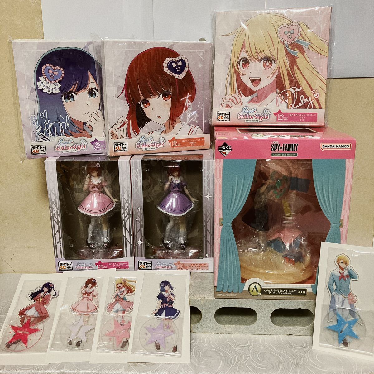 推しの子タイトーくじA賞B賞C賞D賞ラストワン賞他商品細節| Yahoo