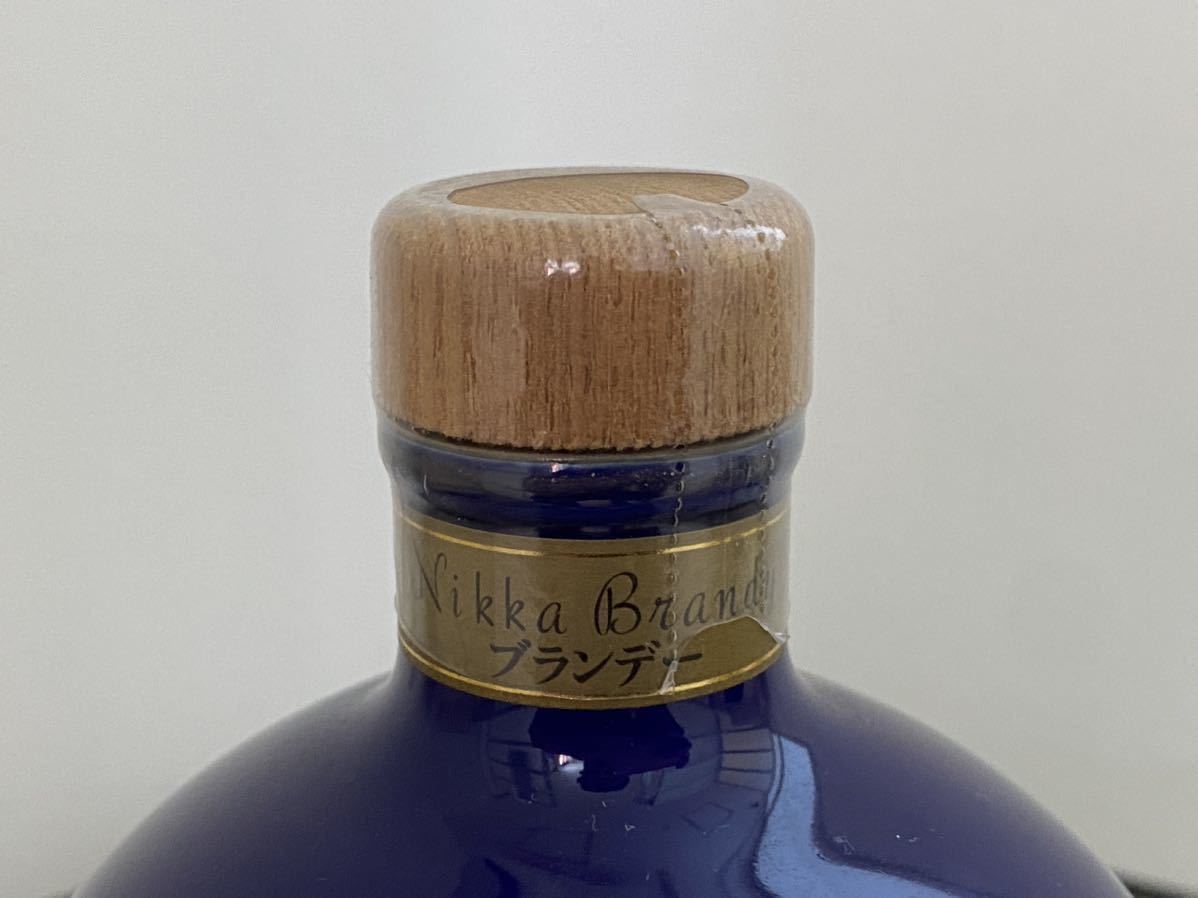 ★【未開栓】 NIKKA ニッカ Alambic アランビック XO デラックス 深川製磁 陶器ボトル ブランデー 600ml 40% 保管品★_画像5