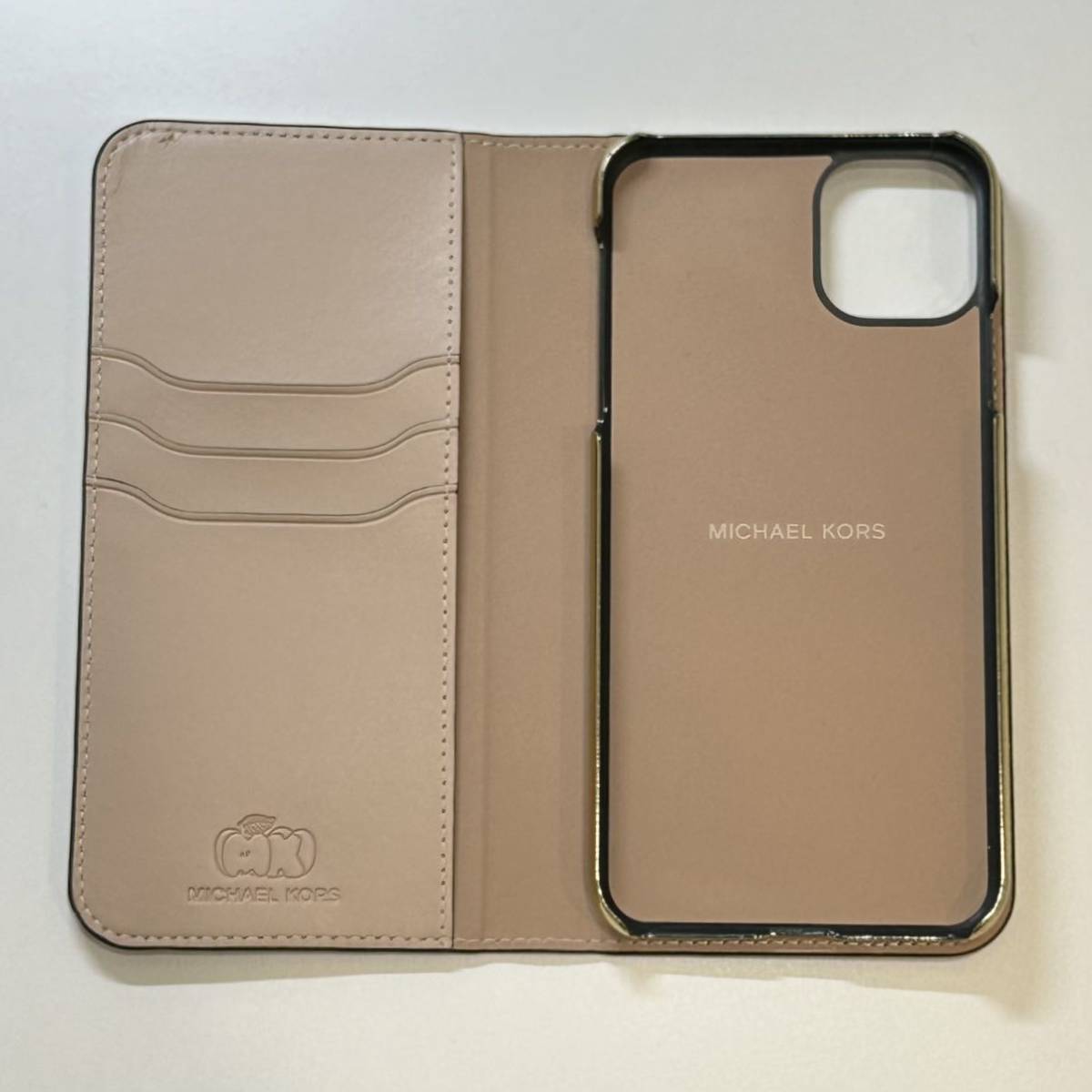 【訳あり】◇マイケルコース MICHAEL KORS iPhone11用 スマホケース 手帳型 MKフォリオケース◇_画像3