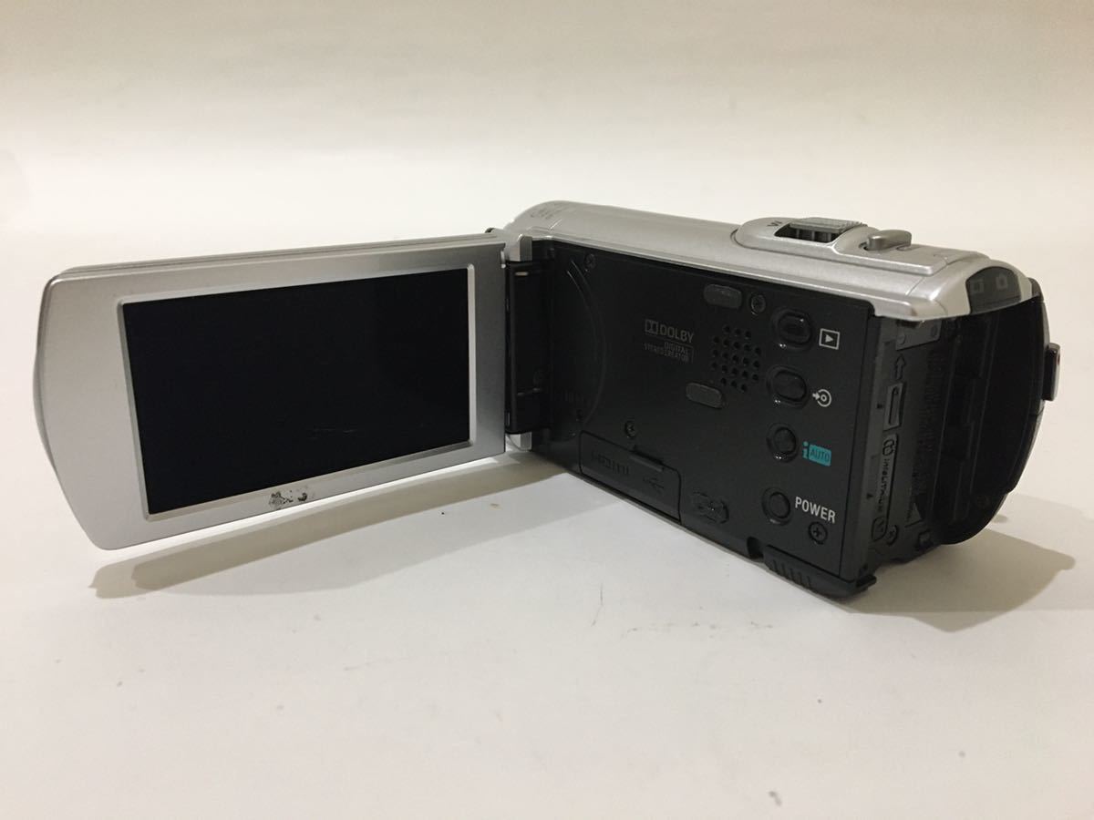 美品 SONY ソニー Handycam ハンディカム ビデオカメラ HDR-CX170 シルバー 銀  a2b2dd6の画像8