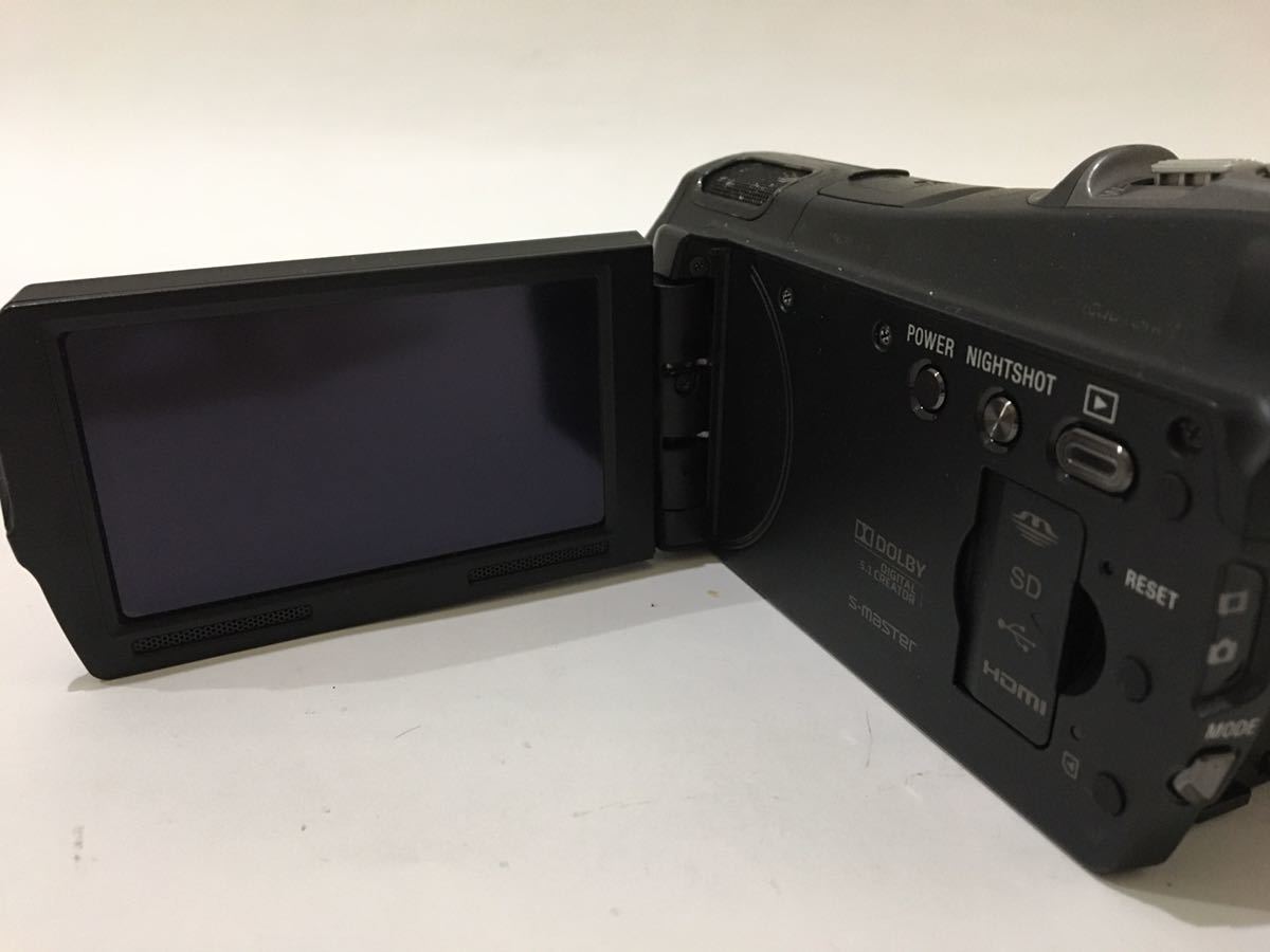 SONY　ソニー　Handycam　ハンディカム　ビデオカメラ　HDR-CX700V　ブラック　黒　a11b11dd33_画像8