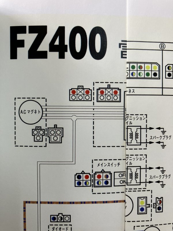 FZ400(4YR) Yamaha руководство по обслуживанию сервисная книжка ( основы версия ) техническое обслуживание новый товар 4YR-28197-00 / QQSCLT0004YR