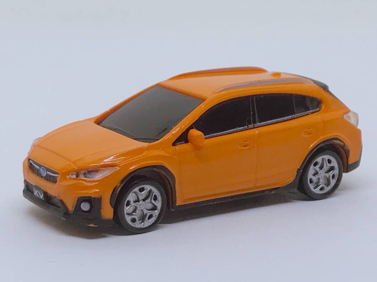 tsu14* Subaru NEW XV ( orange серия цвет ) оригинал LED свет брелок для ключа не продается .. товар SUBARU миниатюра миникар работоспособность не проверялась недостача иметь 