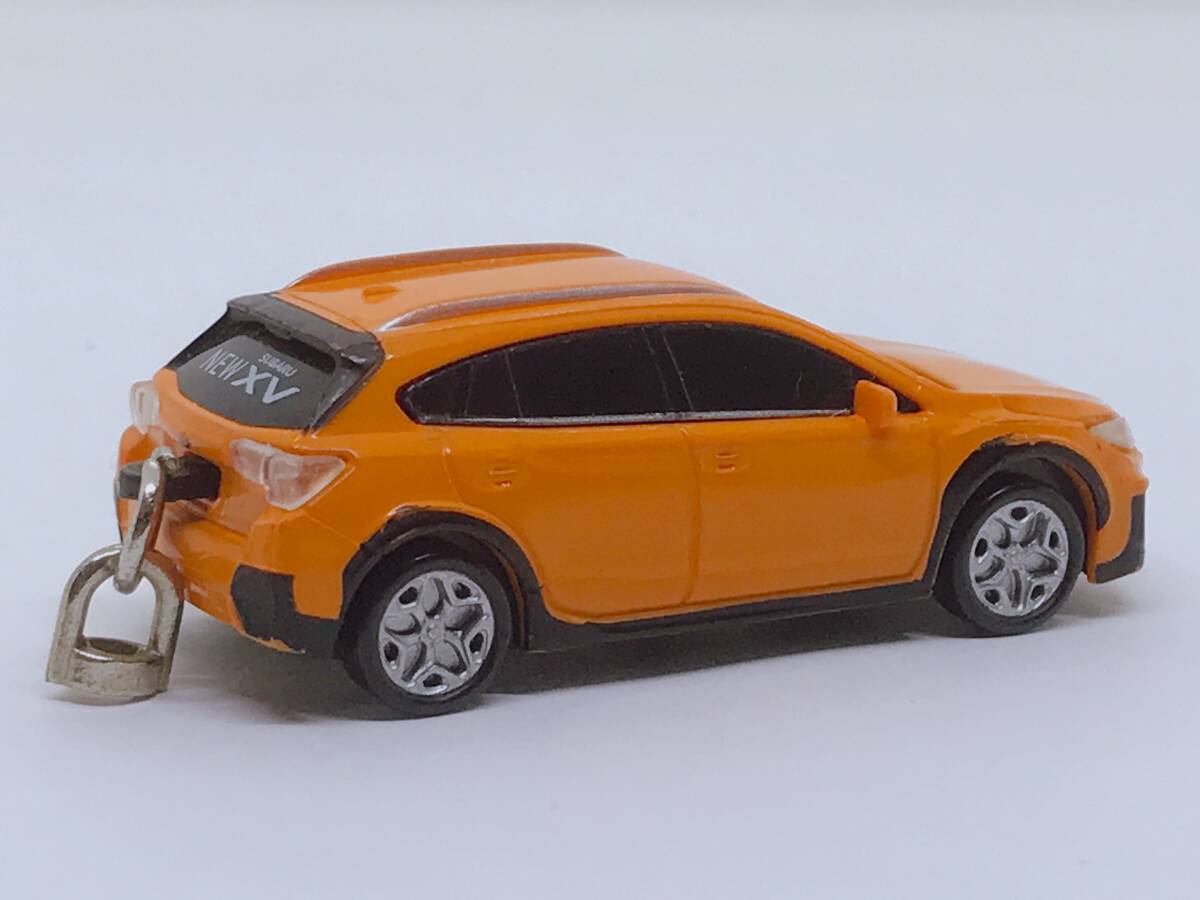 tsu14* Subaru NEW XV ( orange серия цвет ) оригинал LED свет брелок для ключа не продается .. товар SUBARU миниатюра миникар работоспособность не проверялась недостача иметь 
