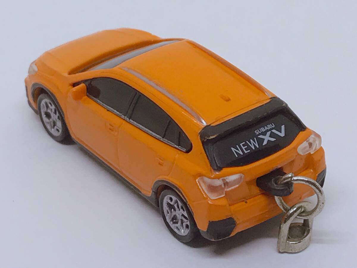 tsu14* Subaru NEW XV ( orange серия цвет ) оригинал LED свет брелок для ключа не продается .. товар SUBARU миниатюра миникар работоспособность не проверялась недостача иметь 
