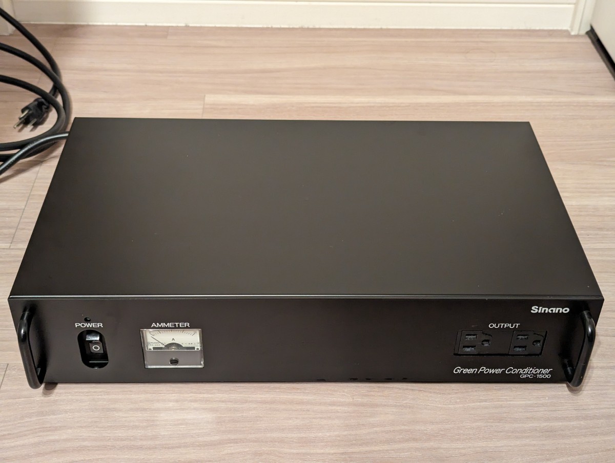 送料込 クリーン電源 SHINANO シナノ GPC-1500 電源 送料込 クリーン電源 SHINANO シナノ GPC-1500 電源