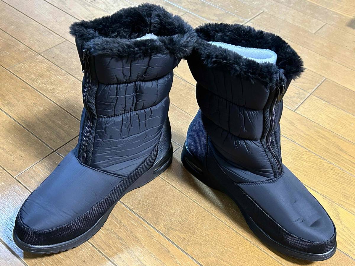  winter ( stock ) horse ../ protection against cold * enduring snow specification [ winter air boots ]24.5cm, air cushion sole / unused box attaching storage goods 