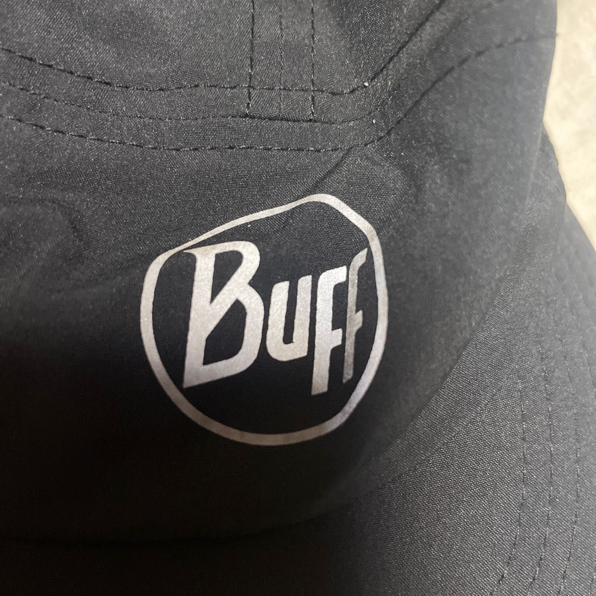 buff run cap 未使用　黒　ソリッドブラック　ランニングキャップ