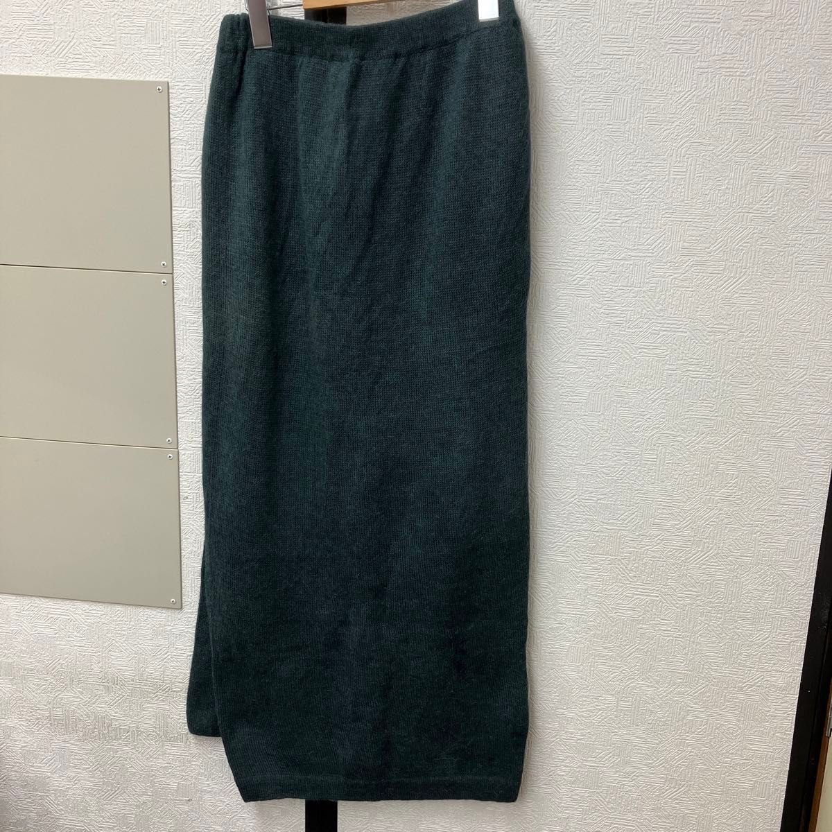 ベビーアルパカ100%ニット スカート
