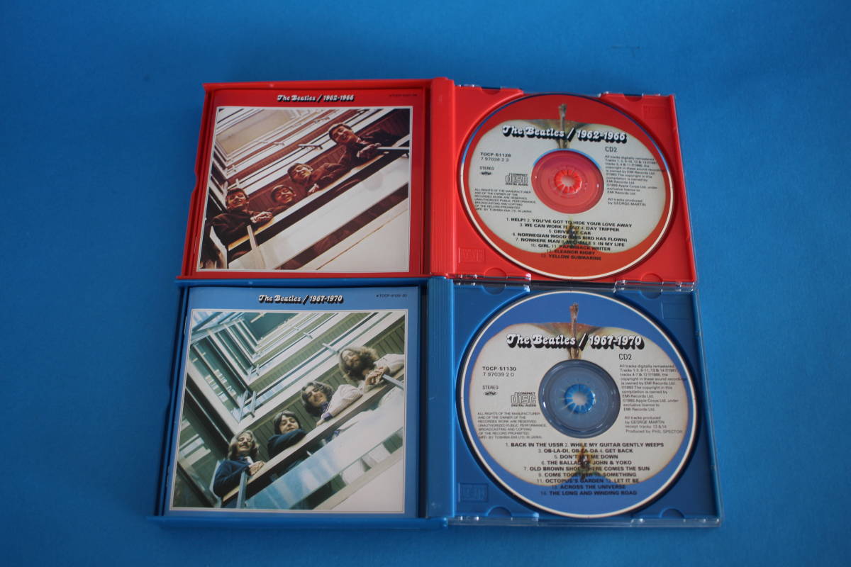■送料無料■日本盤■２枚組２セット■ザ・ビートルズ　　1962-1966　赤盤　1967-1970　青盤■ビートルズ　THE BEATLES■_画像4