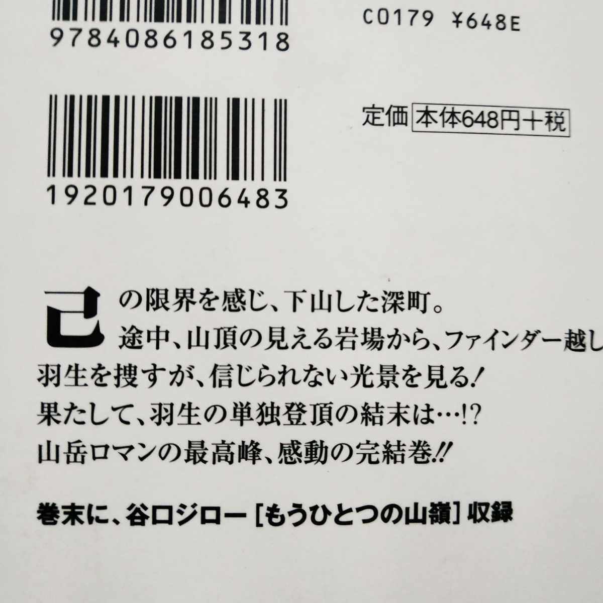 神々の山嶺(いただき)5 谷口ジロー 集英社文庫 夢枕獏原作 2冊同梱可miniは不可 送料230円_画像2