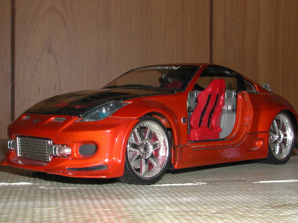 難あり 1/24 NISSAN　日産フェアレディZ ミニカー ケントイズ 350Z KENTOYS NISSAN ケントイズ置物_画像4