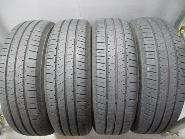 R108　サマー　中古タイヤ 195/65R15 夏4本価格！BS ECOPIa NH100RV 法人宛/営業所止め送料無料 ノア VOXY セレナ_画像1