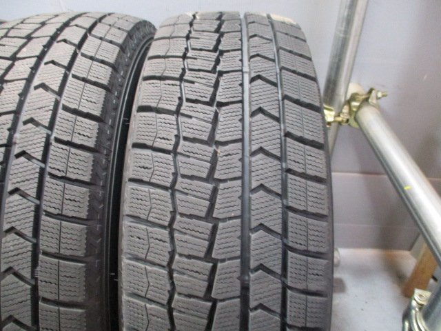 R168 スタッドレス 中古タイヤ 2022年製 205/65R16 バリ山 冬4本価格！ダンロップ WM02 法人宛/営業所止め送料無料 エスティマ ティアナ_画像5