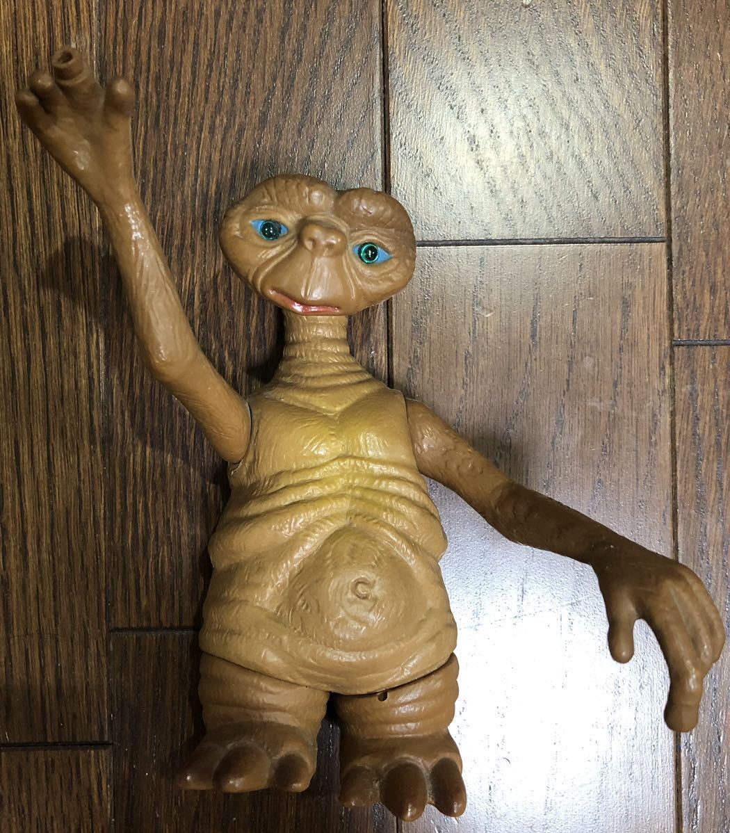  ultra rare Vintage 1982 year eyes . finger . light lighting. ... making. E.T. figure that time thing Showa Retro movie antique 80\'s doll collection 