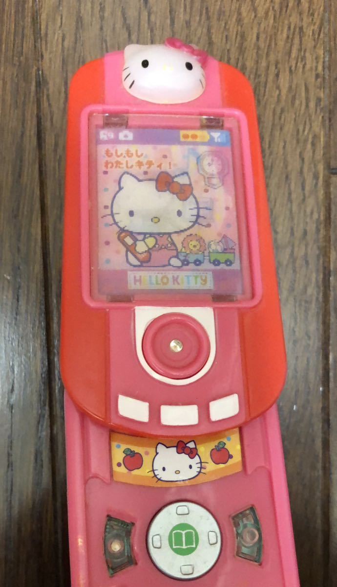 レア 大流行 SANRIO サンリオ 可愛い ハローキティ キティちゃん 携帯電話 玩具 HELLO KITTY ゲーム 10年以上前の品_画像8