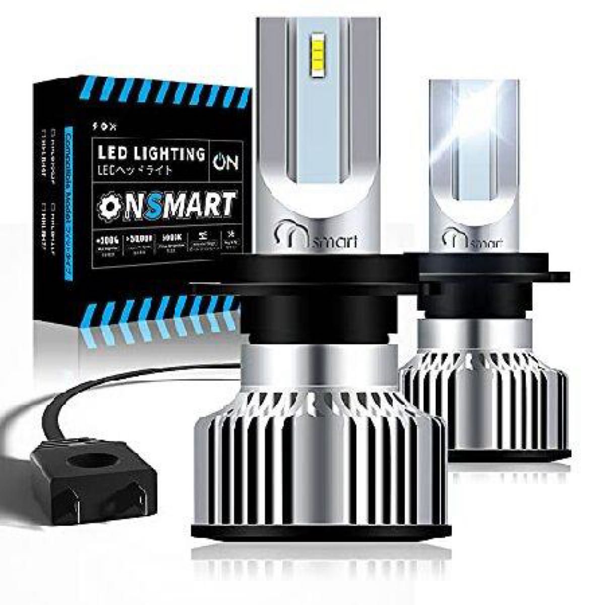 Onsmart H7 LEDヘッドライト LEDバルブ LEDランプ車用　2個