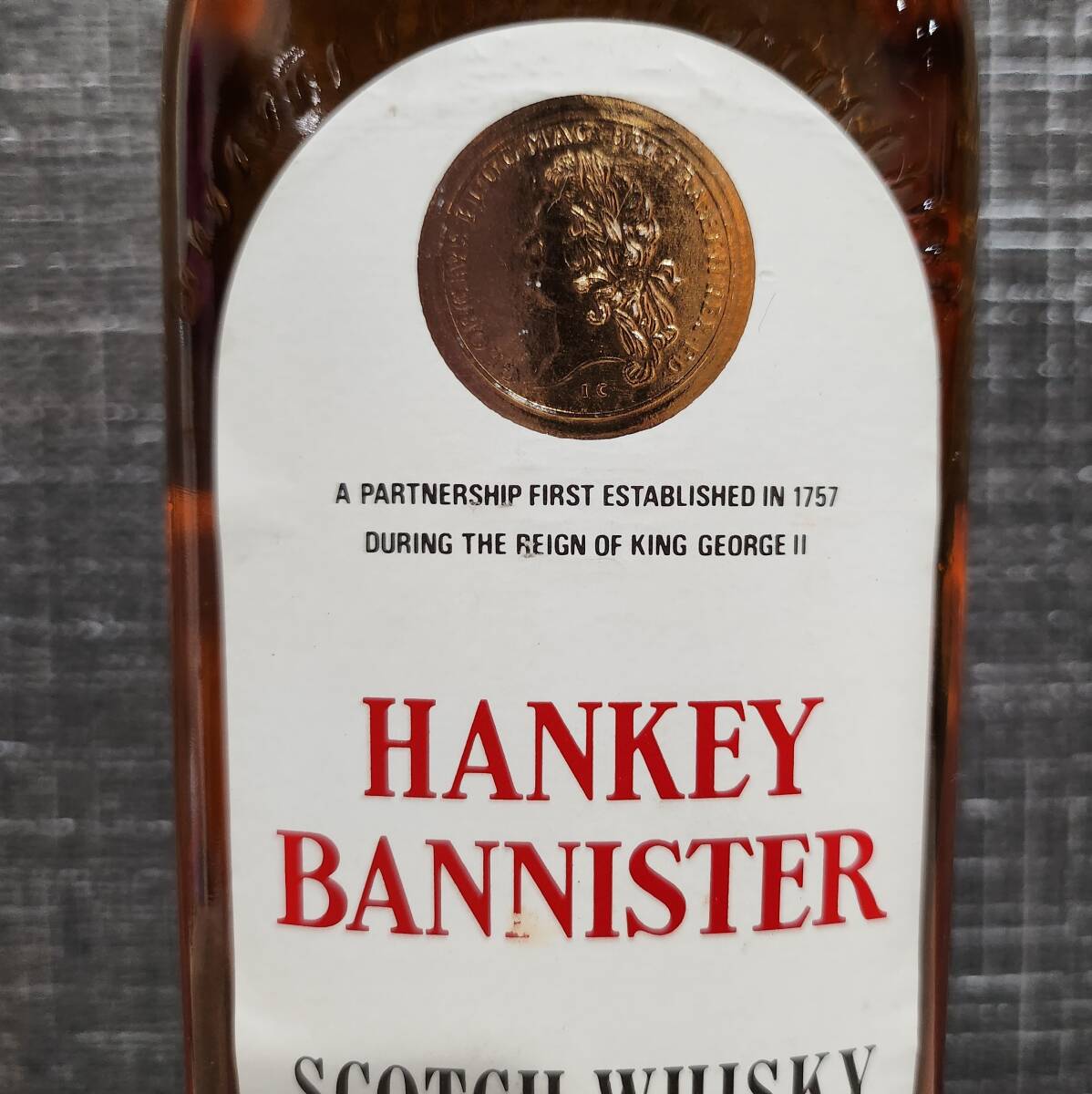 HANKEY BANNISTER SCOTCH WHISKY ハンキーバニスター スコッチウイスキー 750ml 43％_画像3