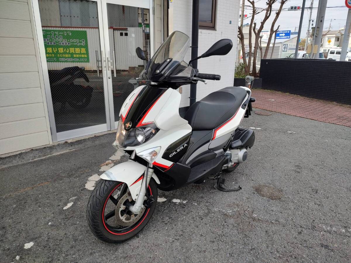 ＧＩＬＥＲＡ ランナーＳＴ２００　グリップヒーター 　16000Km　200cc_画像1