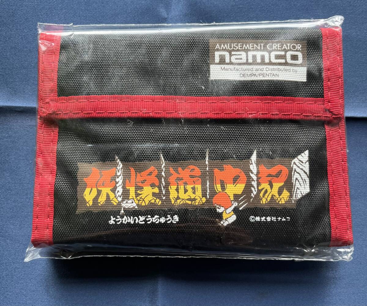 [ new goods unused ]\'80s wallet .. road middle chronicle SHADOW LAND Namco NAMCO radio wave newspaper company DEMPA purse Wallet