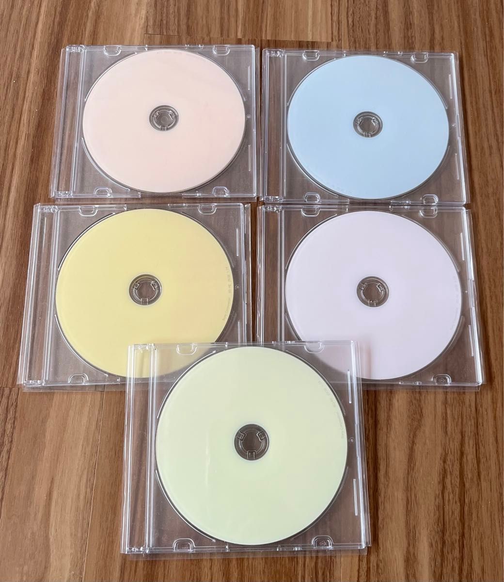 SONY☆くり返し録画用Blu-rayディスク カラー５枚セット
