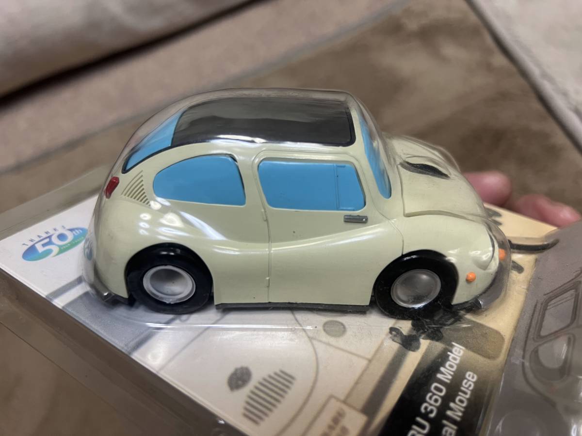 スバル360 50th アニバーサリー マウス SUBARU 新品未使用ですが動作未確_画像2