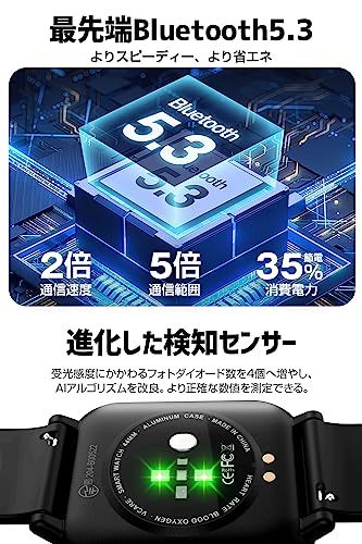 [ перевод иметь не использовался ] смарт-часы Bluetooth5.3 [2023 модель & 1.9 дюймовый большой экран ] деятельность количество итого..._C_1549