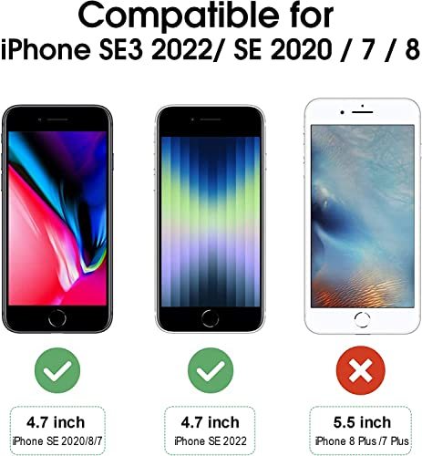 【訳有未使用】iPhone SE 第3/2世代 兼用 ケース クリア 2022新型 - ストラップホール付き …_C_1246_画像2