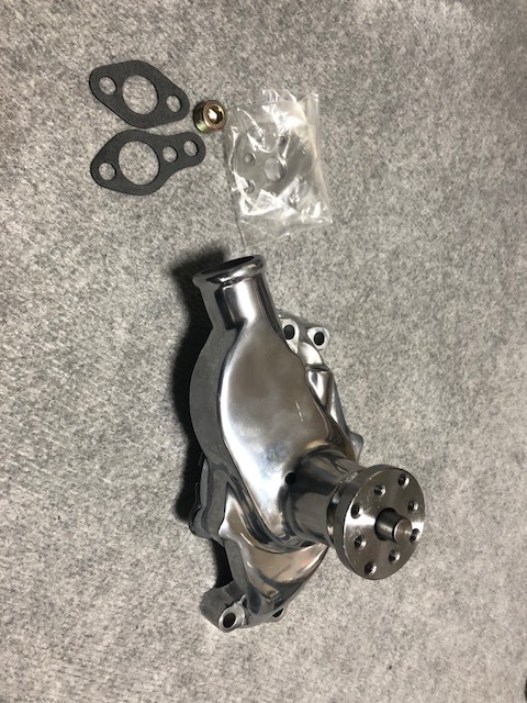  water pump Short aluminium polish high volume Impala bell air Caprice L kamiSBC 350