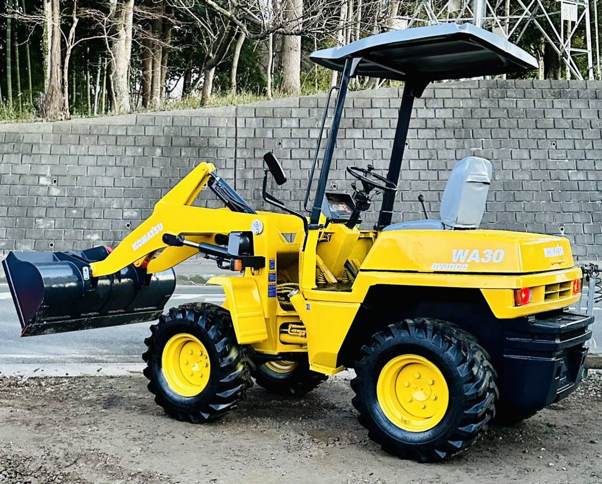 ◆ ◆コマッ◆(komatsu) WA30-5E ホイールローダー WHEEL LOADER ◆ タイヤショベル ◆ディーゼルエンジン◆ 実働【中古】◆ 4WD ◆ AT