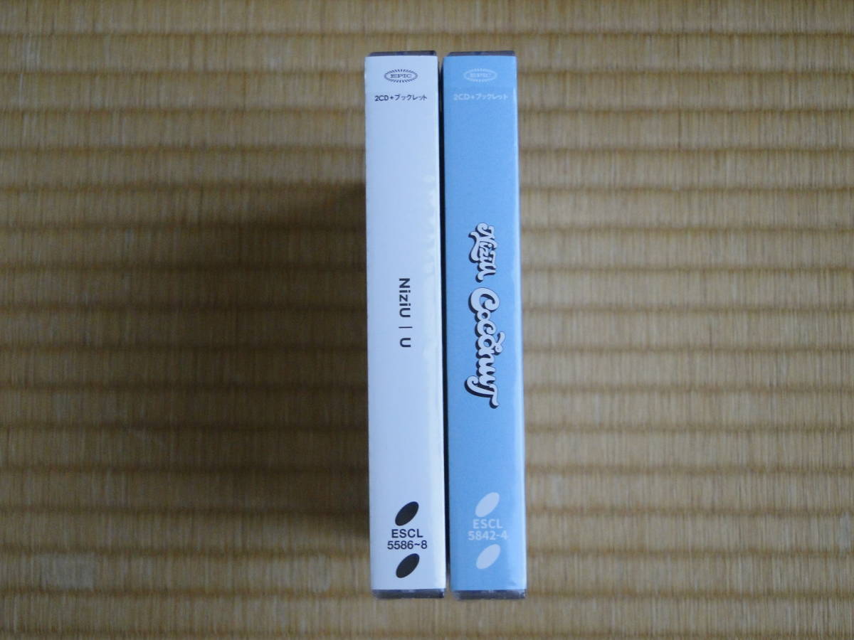NiziU「U」「COCONUT」 CDアルバム 初回生産限定盤 B盤 CD2枚組 (トレカなし、シリアルなし)（送料無料）_画像3