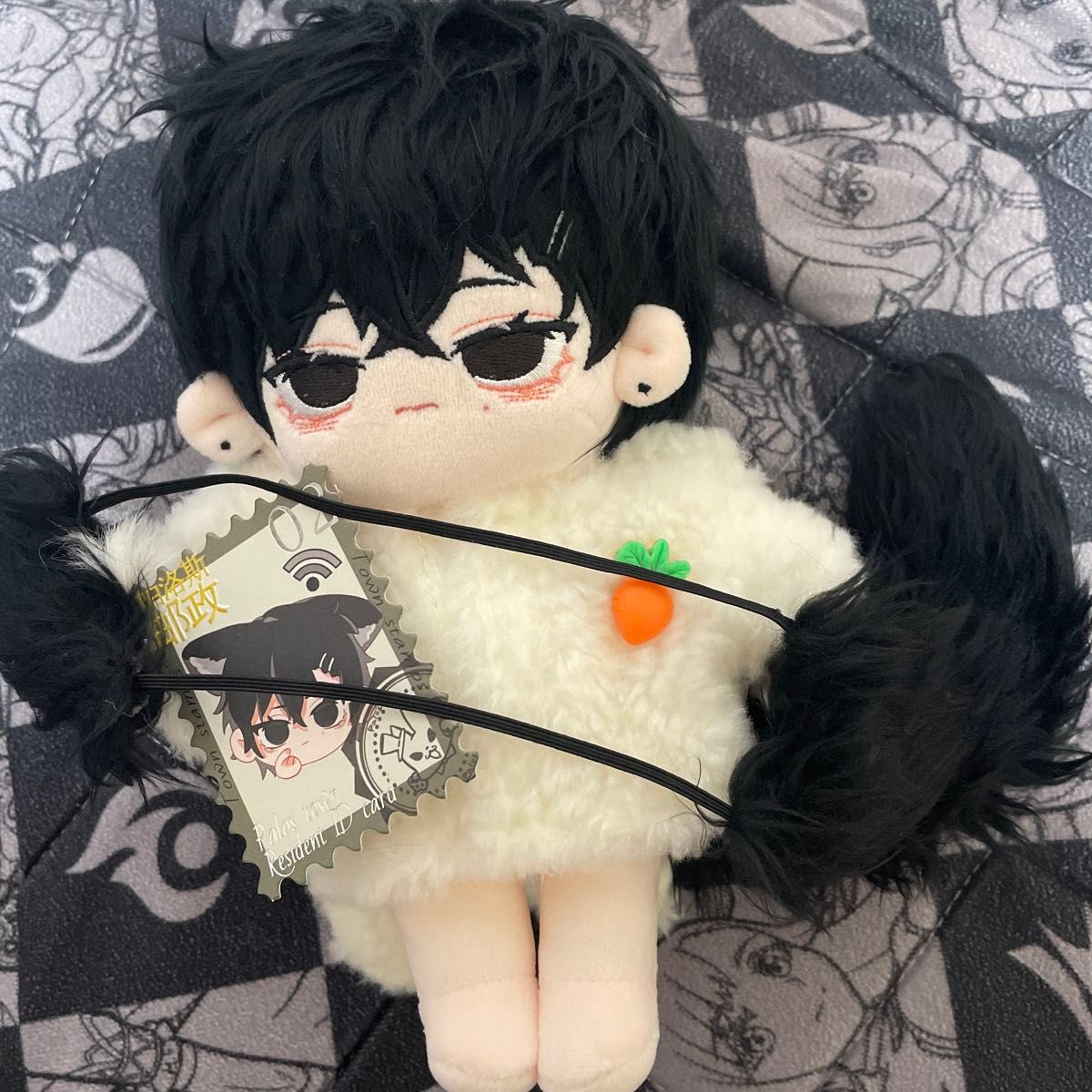無属性 ぬいぐるみ 20cm 着せ替えぬいぐるみ 獣耳付け男の子