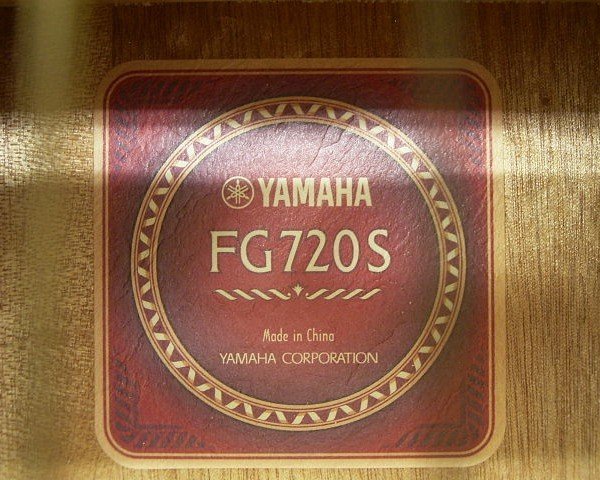 《大関質店》YAMAHA ヤマハ アコースティックギター FG720S 中古_画像9