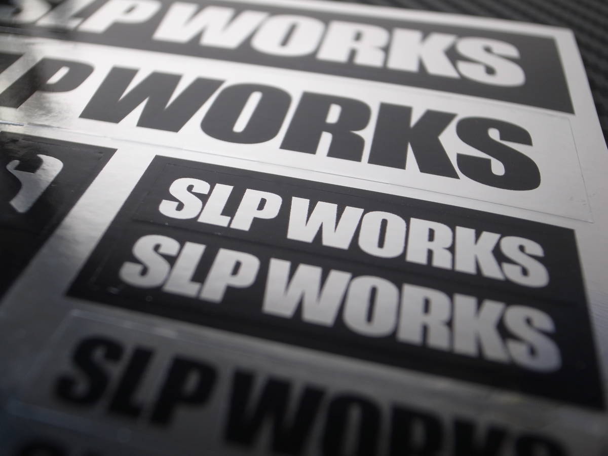 SLP WORKS(SLPワークス)非売品ロゴステッカー ダイワ フィッシングショー大阪2024 ノベルティ デカール シール 送料84円～_画像5