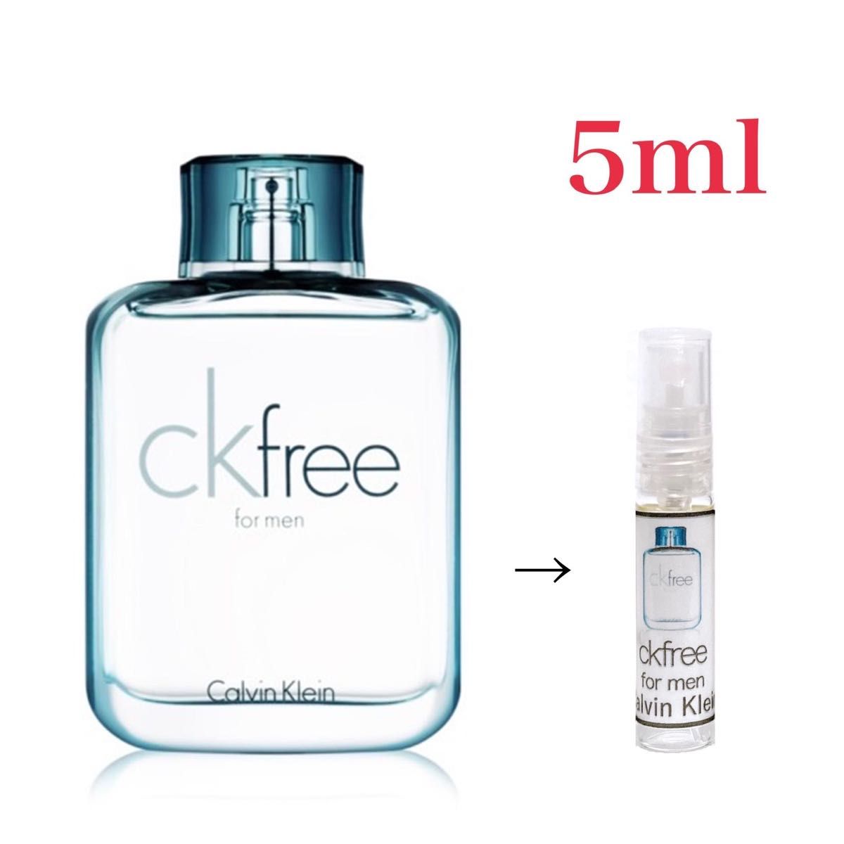 カルバンクライン CK free シーケーフリー EDT 5ml 天香香水