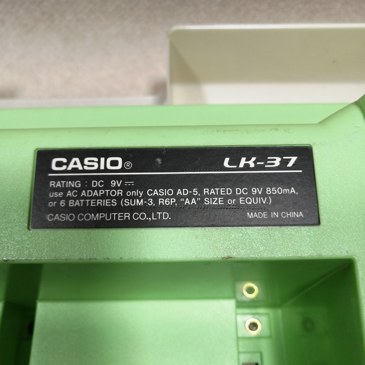 ●○CASIO LK-37 光ナビゲーションキーボード ルーチェ○●_画像7