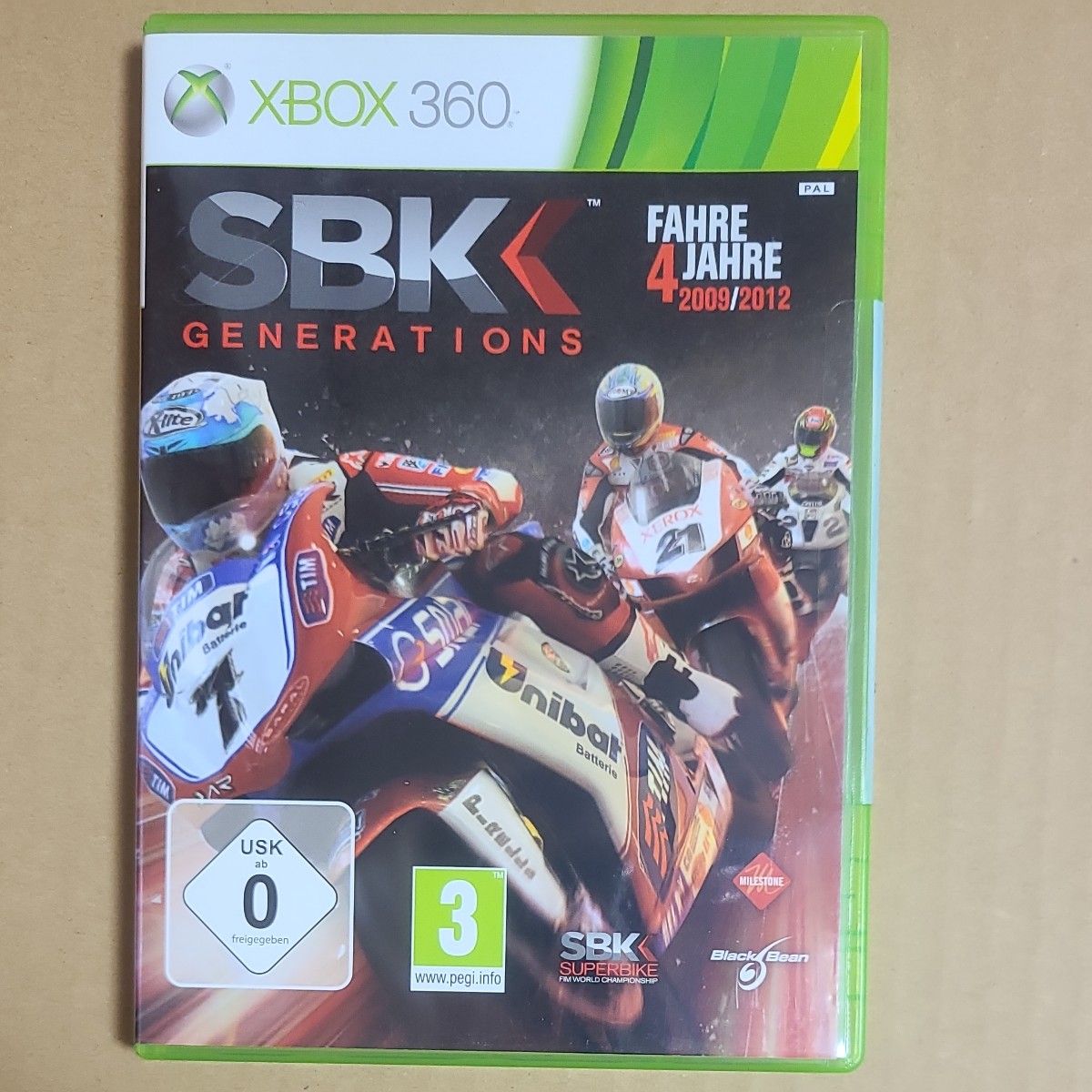 Xbox360 SBK Generations EU版 海外版