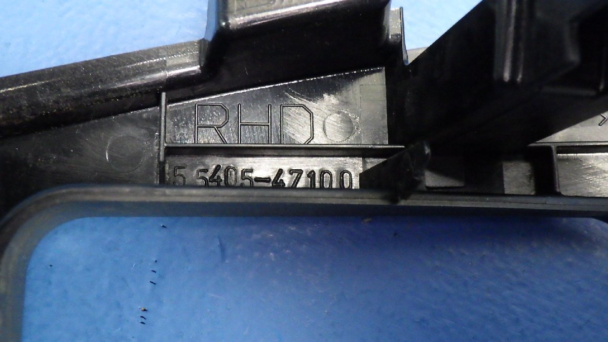 30 プリウス S オーディオパネル グレー 55405-47100 ステー ハーネス サイド枠付き H24年 ZVW30の画像4