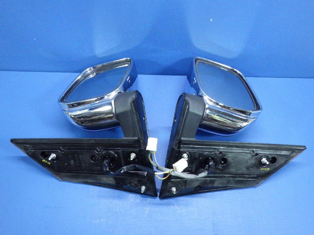 ek Wagon door mirror left right set automatic 5P plating side mirror H24 year H82W