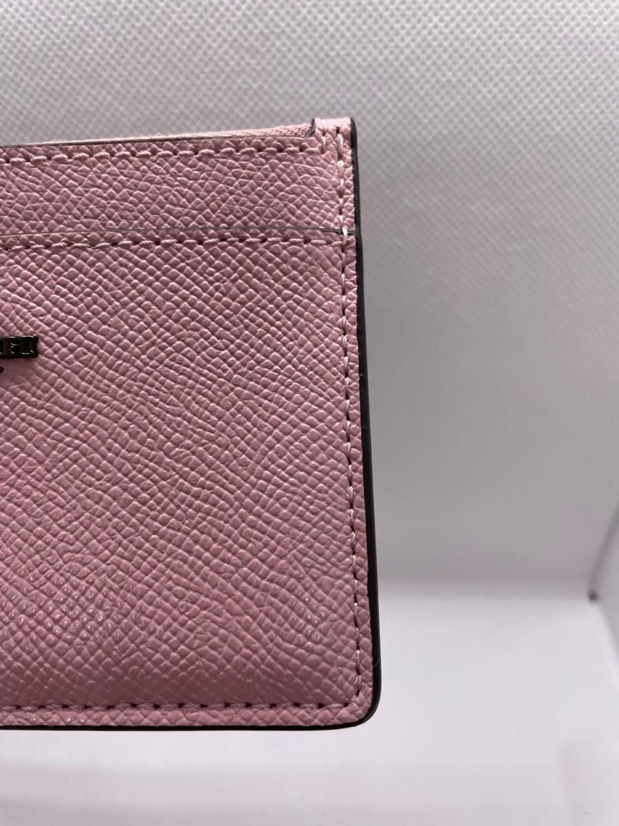 未使用 COACH コーチ パスケース ピンク コインケース キー 未使用 COACH コーチ パスケース ピンク コインケース キー