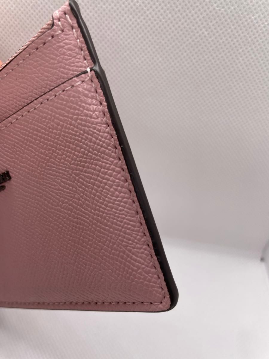 未使用 COACH コーチ パスケース ピンク コインケース キー 未使用 COACH コーチ パスケース ピンク コインケース キー