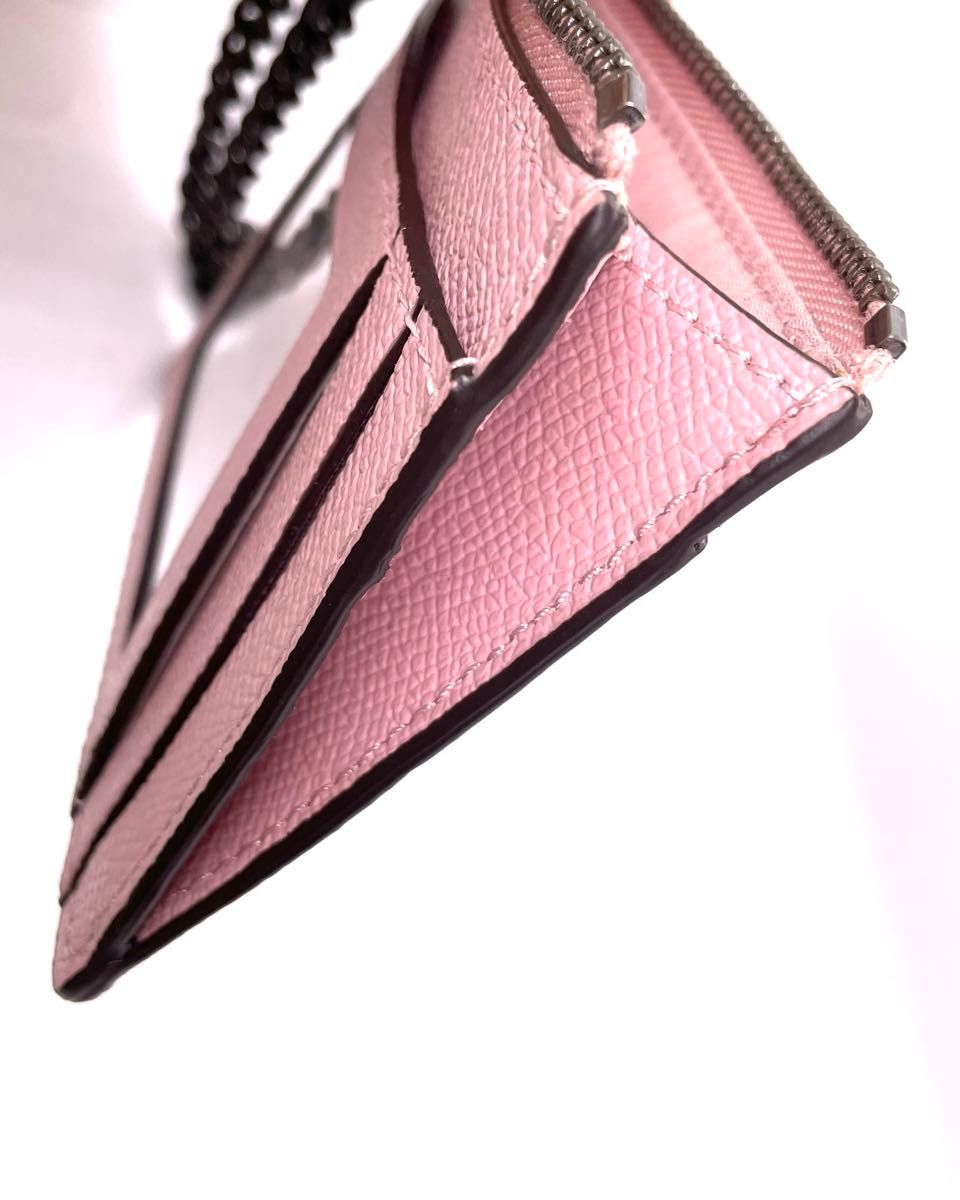 未使用 COACH コーチ パスケース ピンク コインケース キー 未使用 COACH コーチ パスケース ピンク コインケース キー