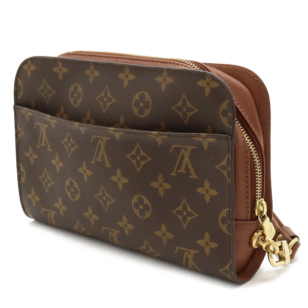 LOUIS VUITTON ルイ ヴィトン モノグラム オルセー セカンドバッグ クラッチバッグ ハンドバッグ メンズ_画像2