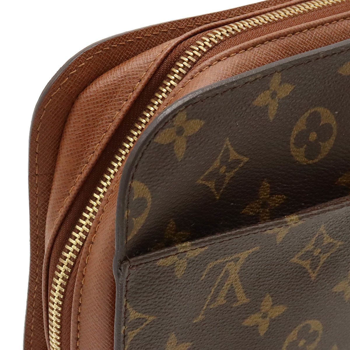 LOUIS VUITTON ルイ ヴィトン モノグラム オルセー セカンドバッグ クラッチバッグ ハンドバッグ メンズ_画像7