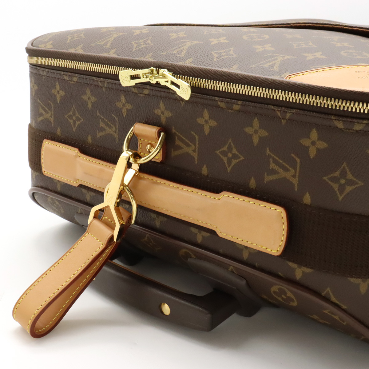 LOUIS VUITTON ルイ ヴィトン モノグラム ペガス60 キャリーバッグ キャリーケース スーツケース 旅行カバン_画像7