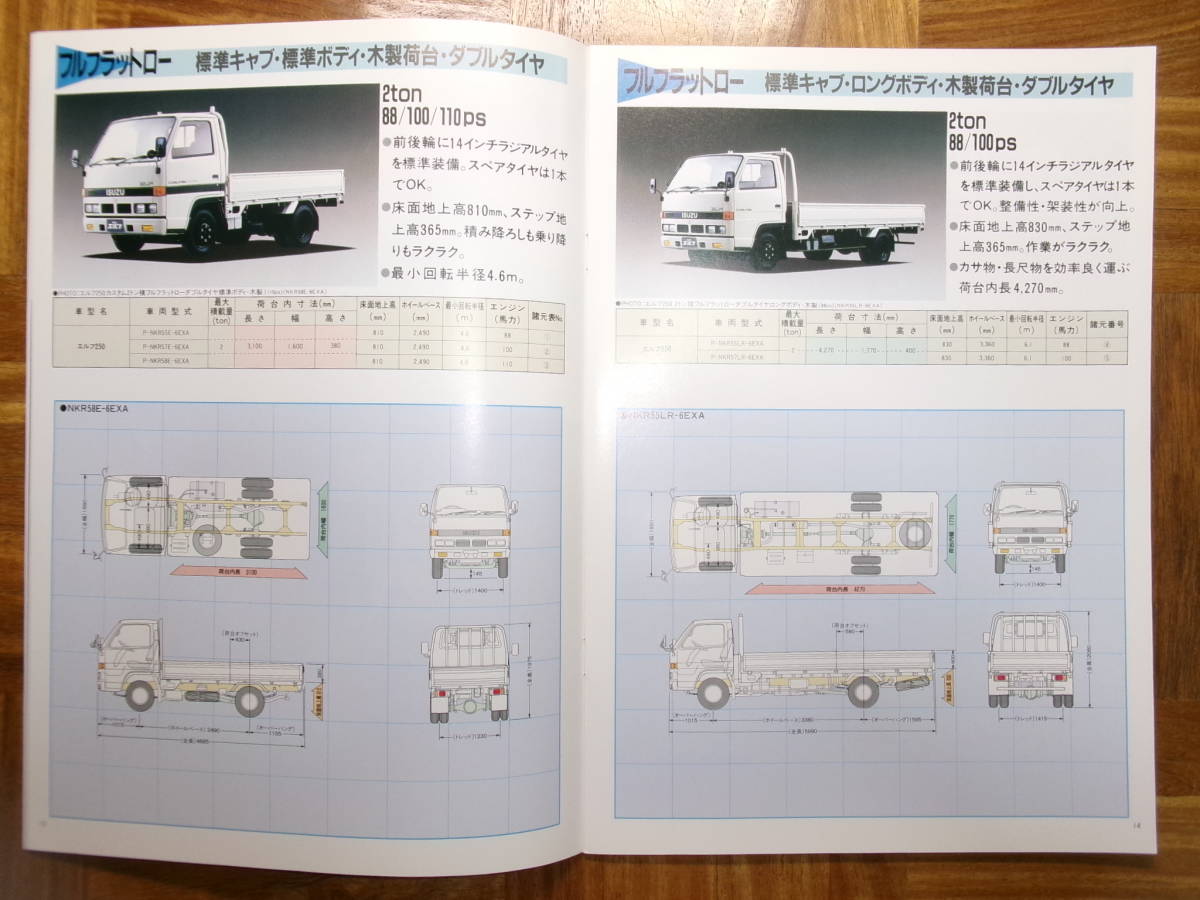 **87 year Isuzu * Elf catalog *