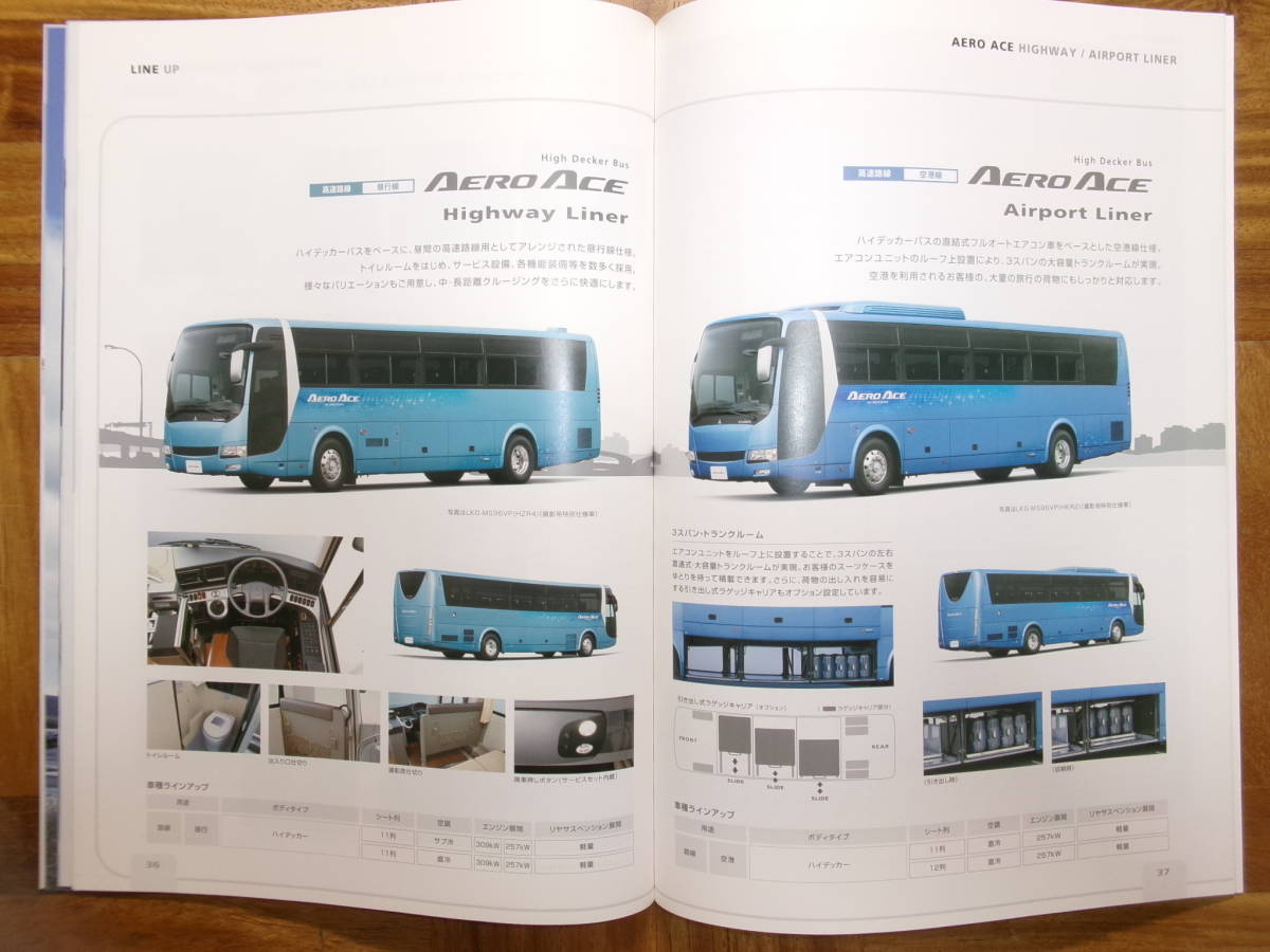 **10 год Mitsubishi Fuso Aero Queen * обвес Ace каталог *