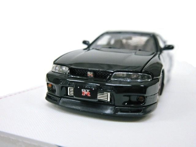 FOCAL HORIZON 1/64 日産 スカイライン R33 GT-R (ブラック) 1of 999_画像4