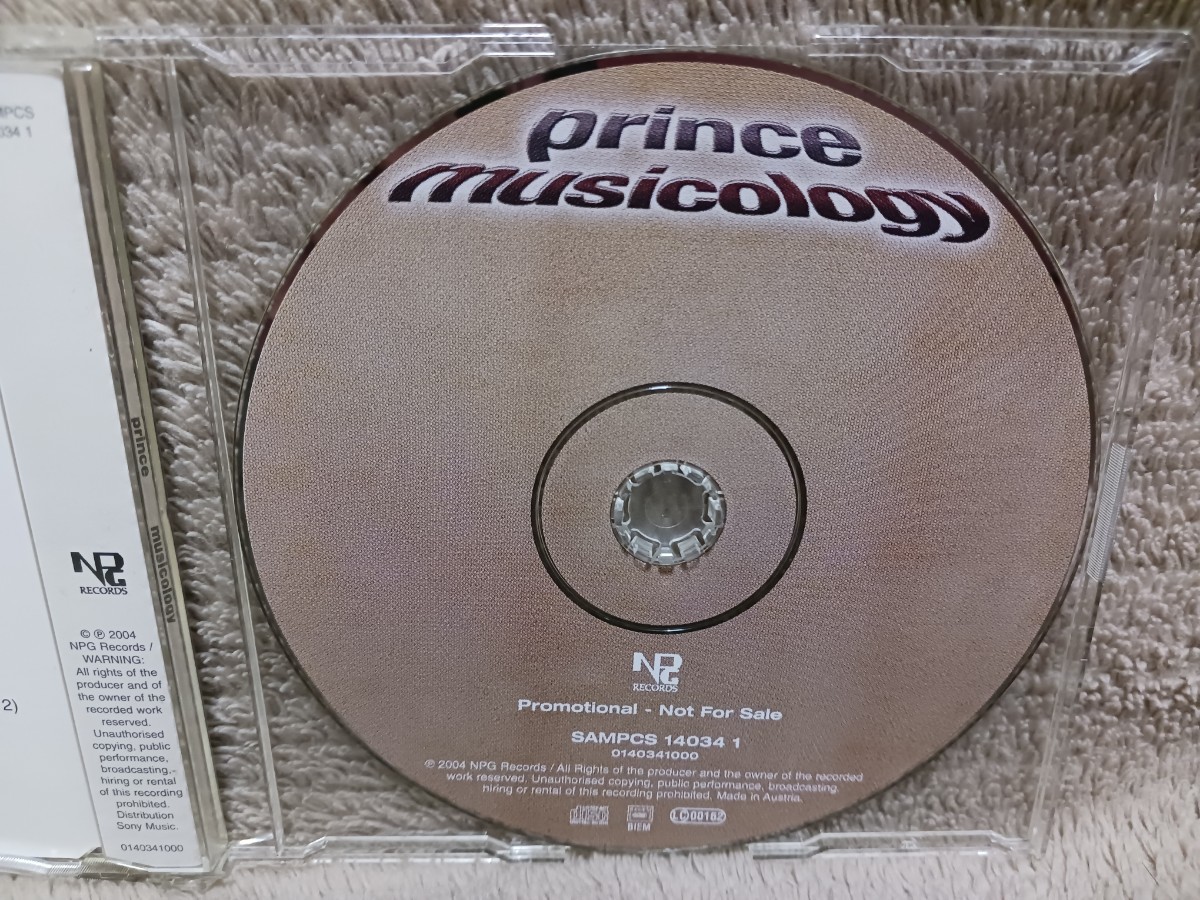 Prince／musicology／プロモ盤 single／NOT FOR SALE／NPG RECORDS／プリンス_画像4