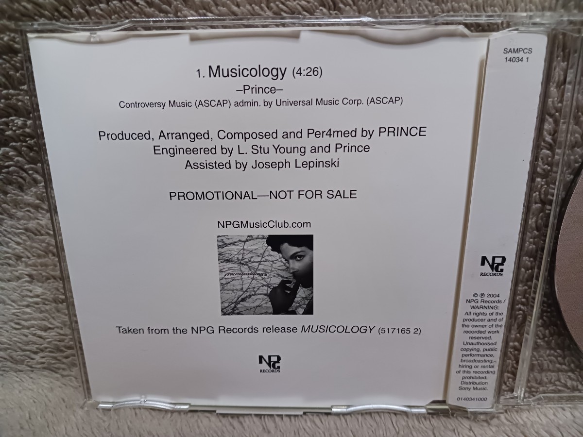 Prince／musicology／プロモ盤 single／NOT FOR SALE／NPG RECORDS／プリンス_画像5